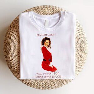 Mariah Carey All I Want For Christmas Tour 2023 T-Shirt Holiday Music Tee 79